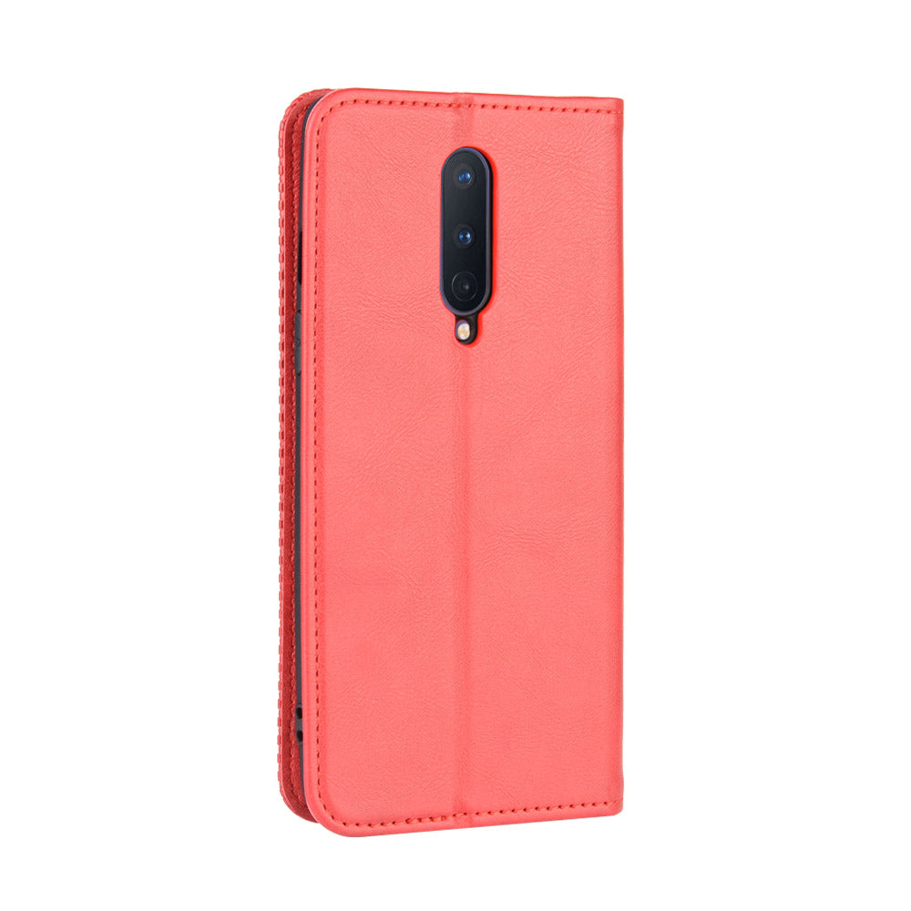 Vintage Style Leather Wallet Case for OnePlus 8