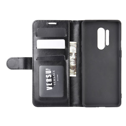 Crazy Horse Wallet Leather Stand Case for OnePlus 8 Pro