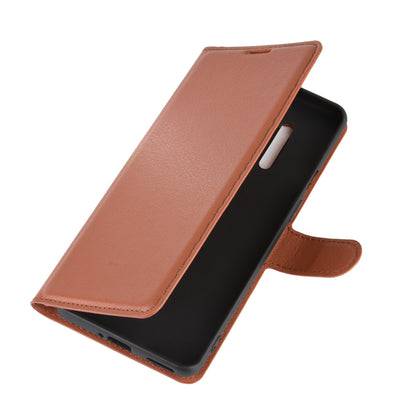 Litchi Skin Magnetic Leather Stand Case for OnePlus 8 Pro