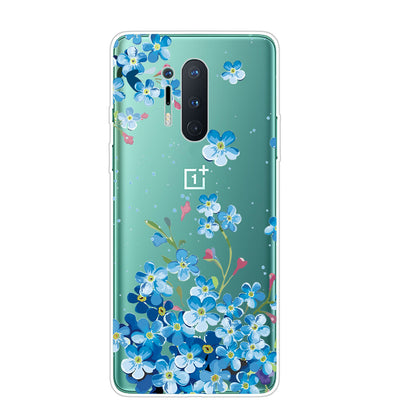 Pattern Printing TPU Soft Phone Back Shell for OnePlus 8 Pro