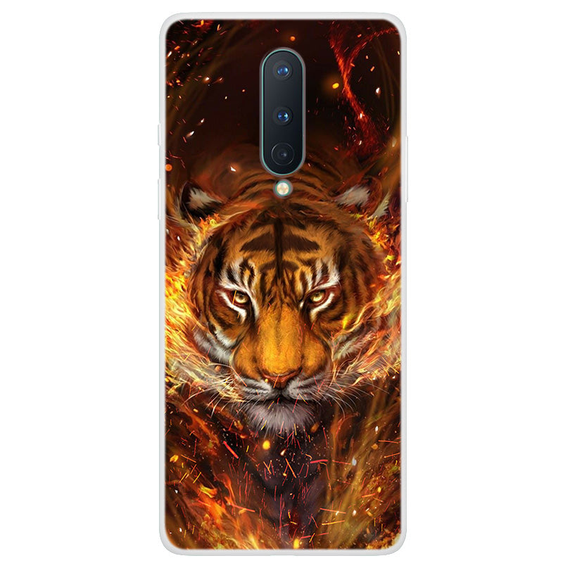 Pattern Printing Soft TPU Phone Shell for OnePlus 8