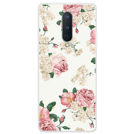 Beautiful Pattern Printing TPU Phone Soft Case for OnePlus 8