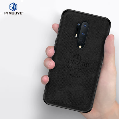 PINWUYO Honorable Series Leather Coated PC + TPU Combo Case for OnePlus 8 Pro