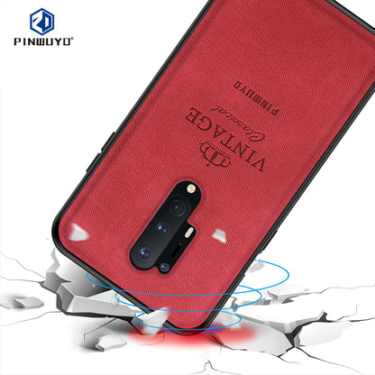 PINWUYO Honorable Series Leather Coated PC + TPU Combo Case for OnePlus 8 Pro