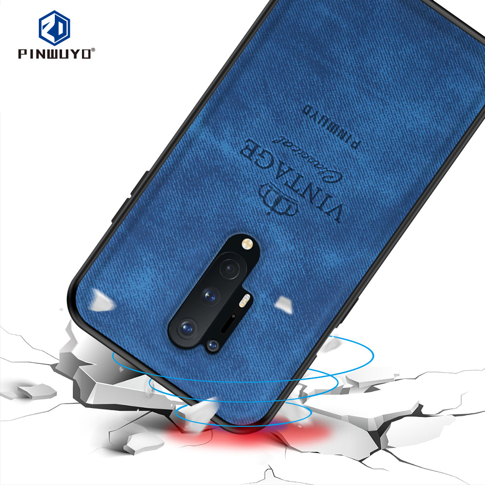 PINWUYO Honorable Series Leather Coated PC + TPU Combo Case for OnePlus 8 Pro