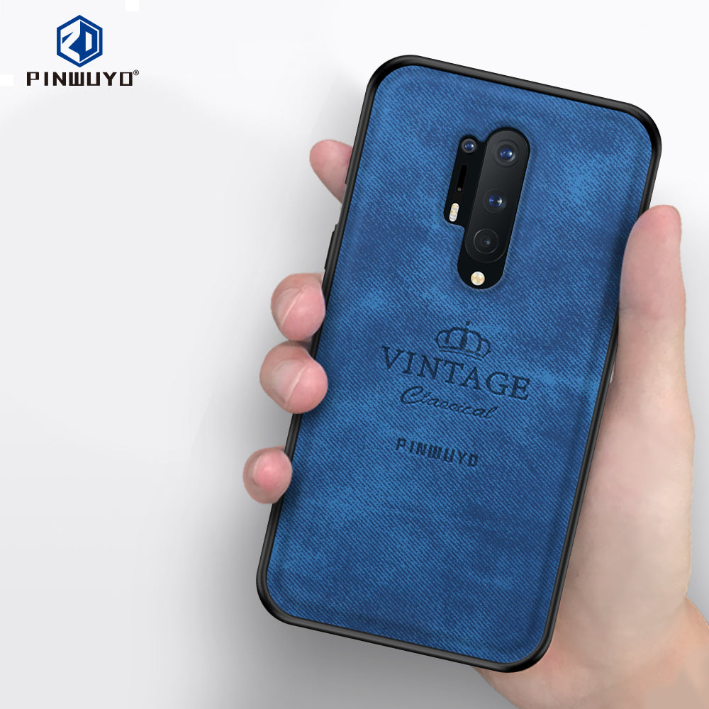 PINWUYO Honorable Series Leather Coated PC + TPU Combo Case for OnePlus 8 Pro