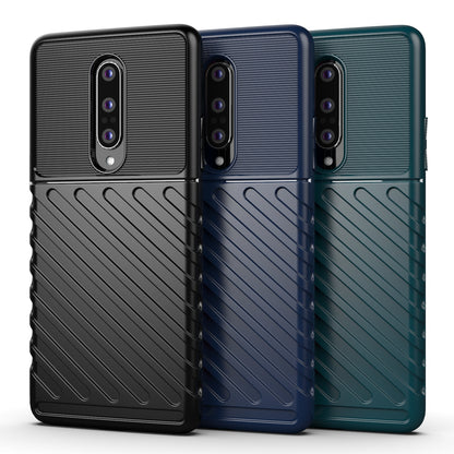 Twill Surface Soft TPU Phone Cover Case for OnePlus 8