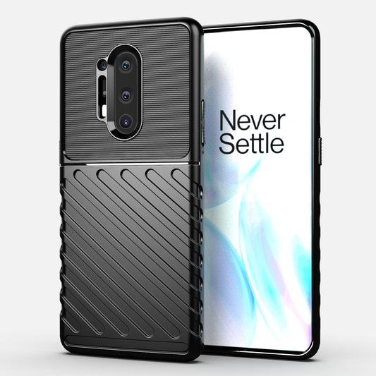 Thunder Series Twill Texture Soft TPU Phone Case for OnePlus 8 Pro