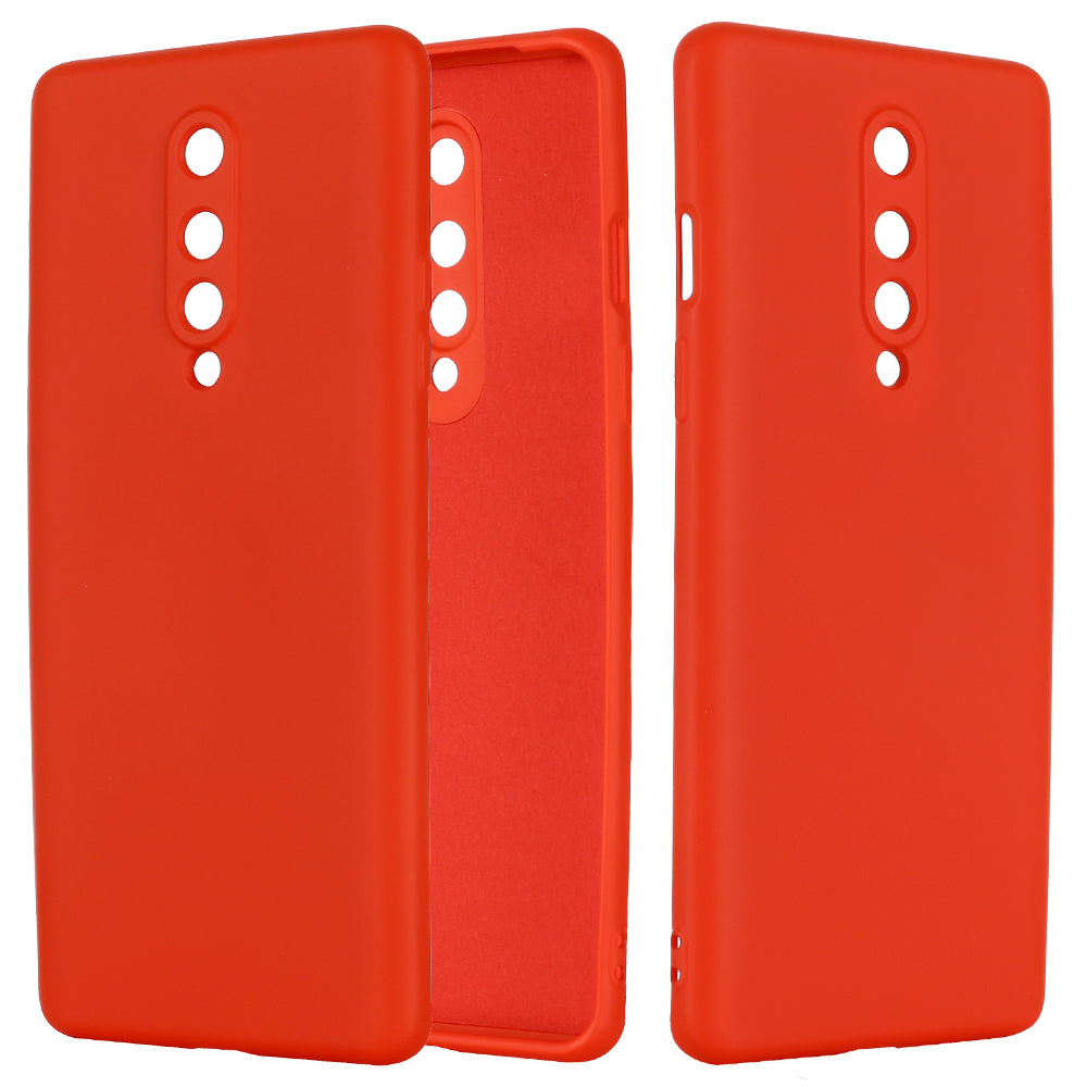 Liquid Silicone Back Case Soft Cover for OnePlus 8