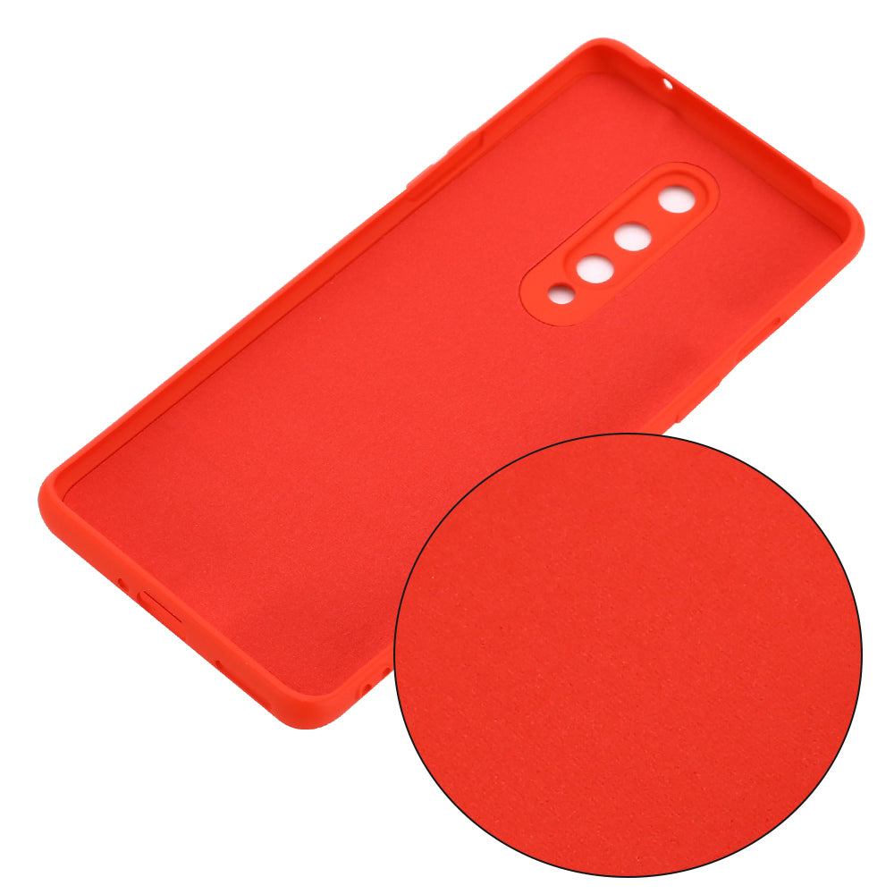 Liquid Silicone Back Case Soft Cover for OnePlus 8