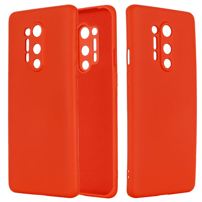 Liquid Silicone Back Case Soft Phone Shell for OnePlus 8 Pro