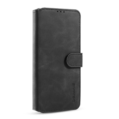 DG.MING Retro Style Leather Cover Wallet Stand Protective Shell Case for OnePlus 8 Pro