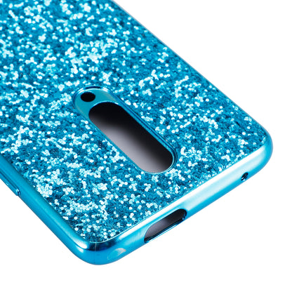 Glittering Sequins Plated TPU Frame + PC Protective Case for OnePlus 8