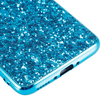 Glittering Sequins Plated TPU Frame + PC Protective Case for OnePlus 8