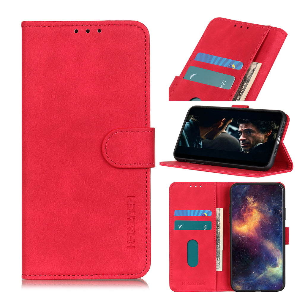 KHAZNEH Retro Flip Leather Wallet Phone Cover for OnePlus Nord