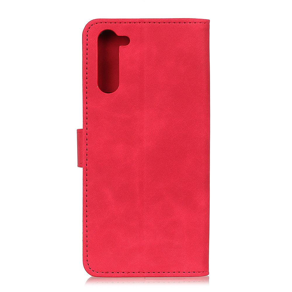 KHAZNEH Retro Flip Leather Wallet Phone Cover for OnePlus Nord