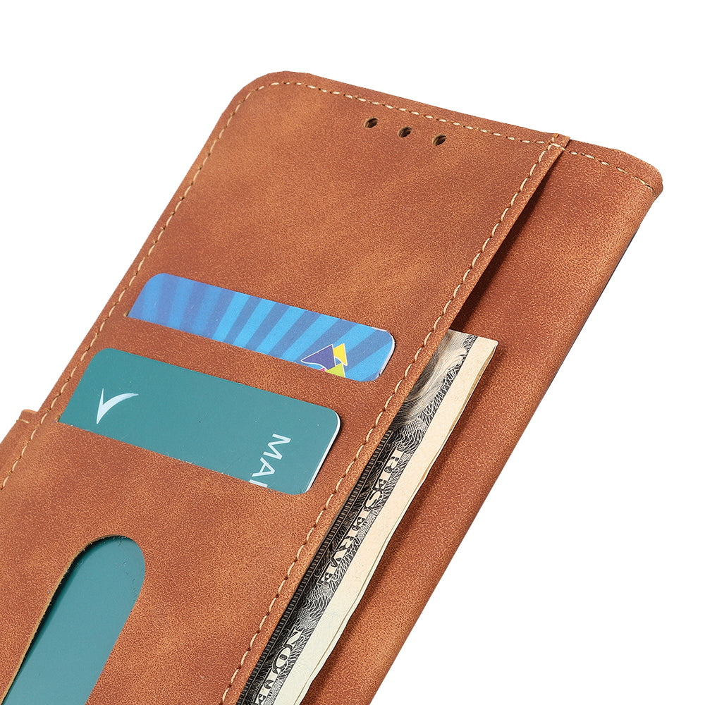 KHAZNEH Retro Flip Leather Wallet Phone Cover for OnePlus Nord