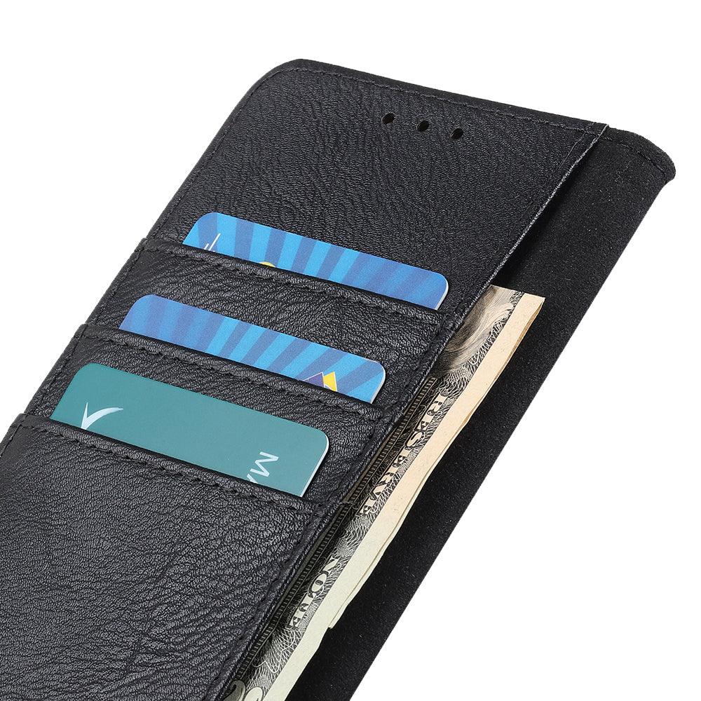 KHAZNEH Wallet Stand Flip Leather Phone Shell for OnePlus Nord