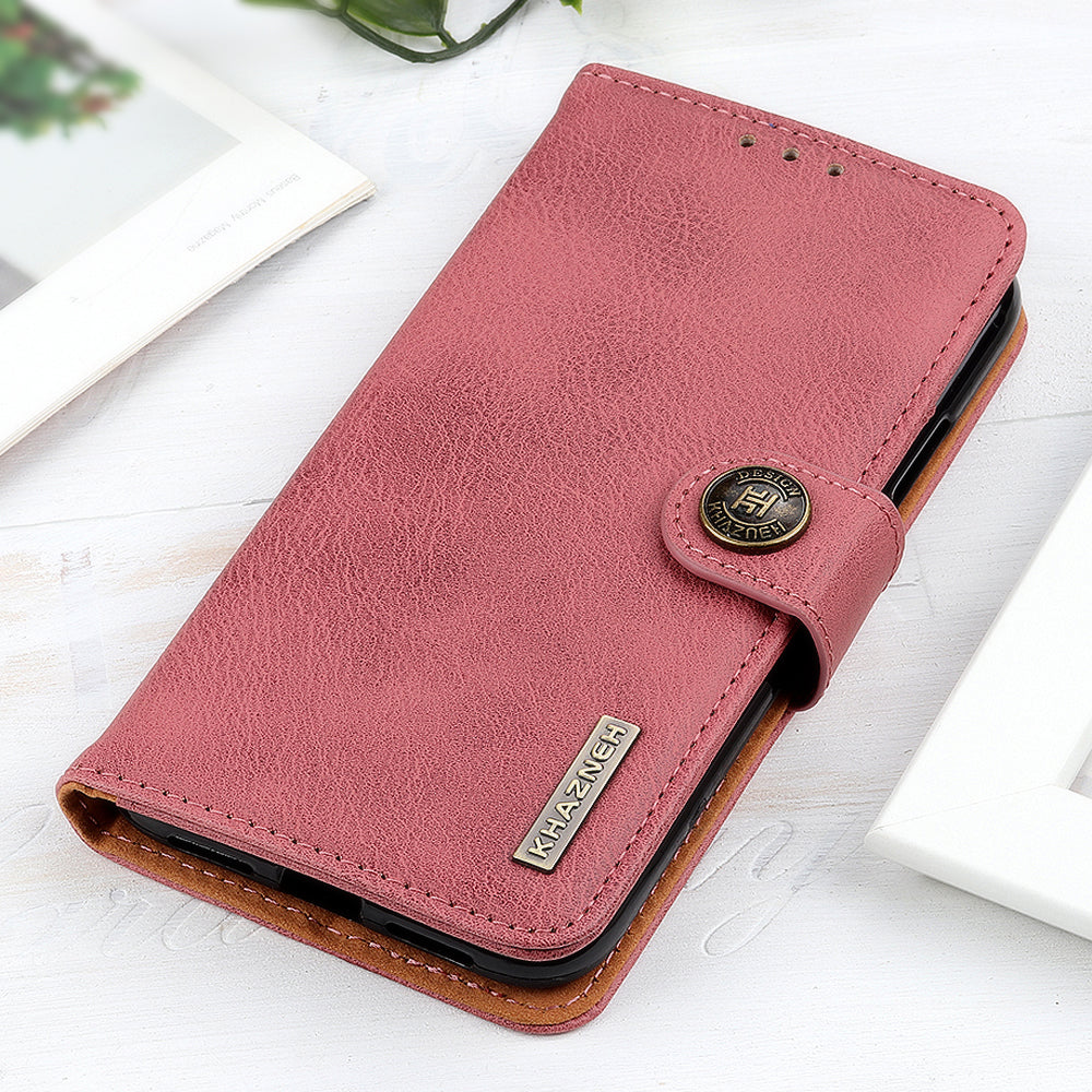 KHAZNEH Wallet Stand Flip Leather Phone Shell for OnePlus Nord