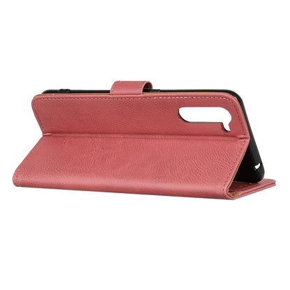 KHAZNEH Wallet Stand Flip Leather Phone Shell for OnePlus Nord