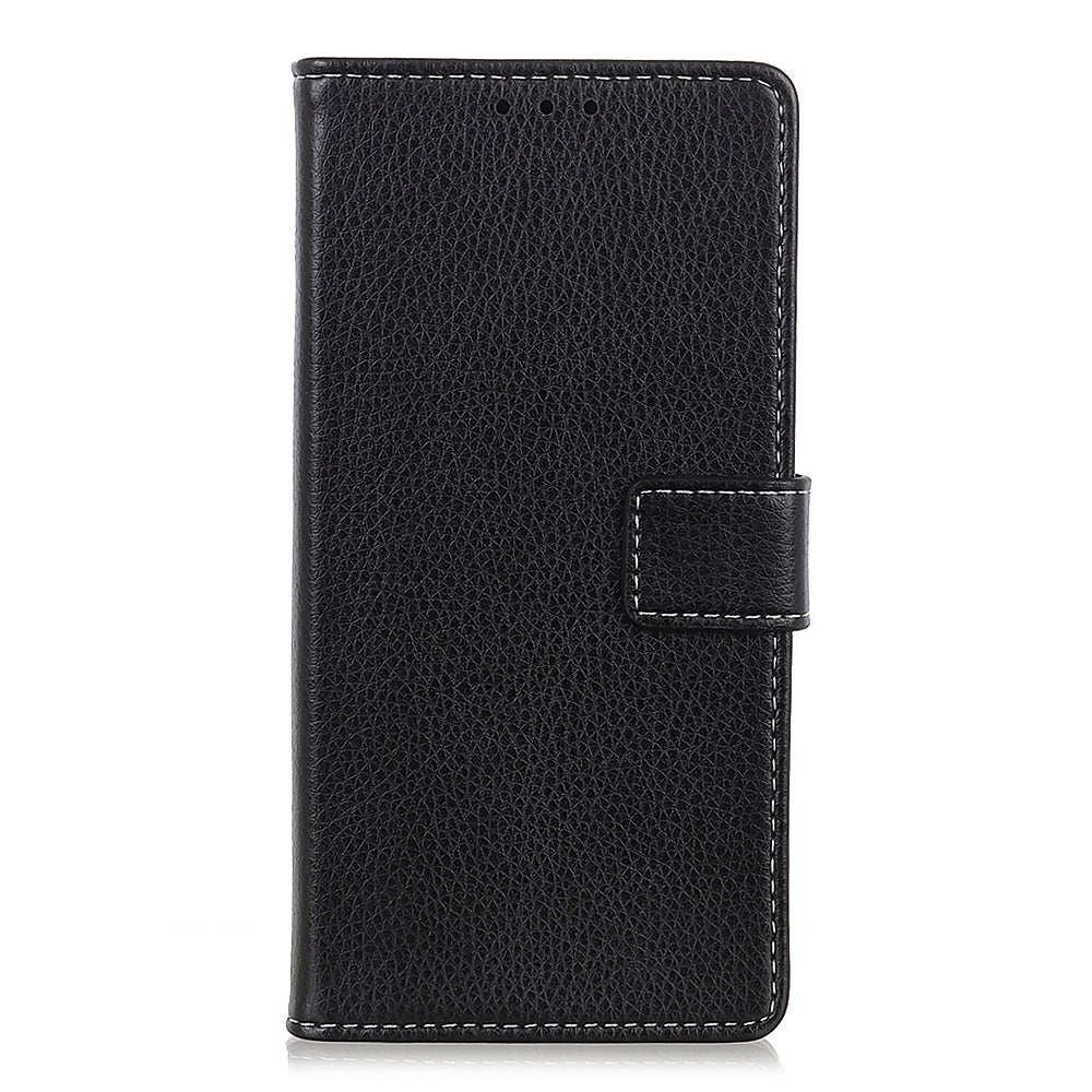 Litchi Skin Leather Cell Phone Case for OnePlus Nord