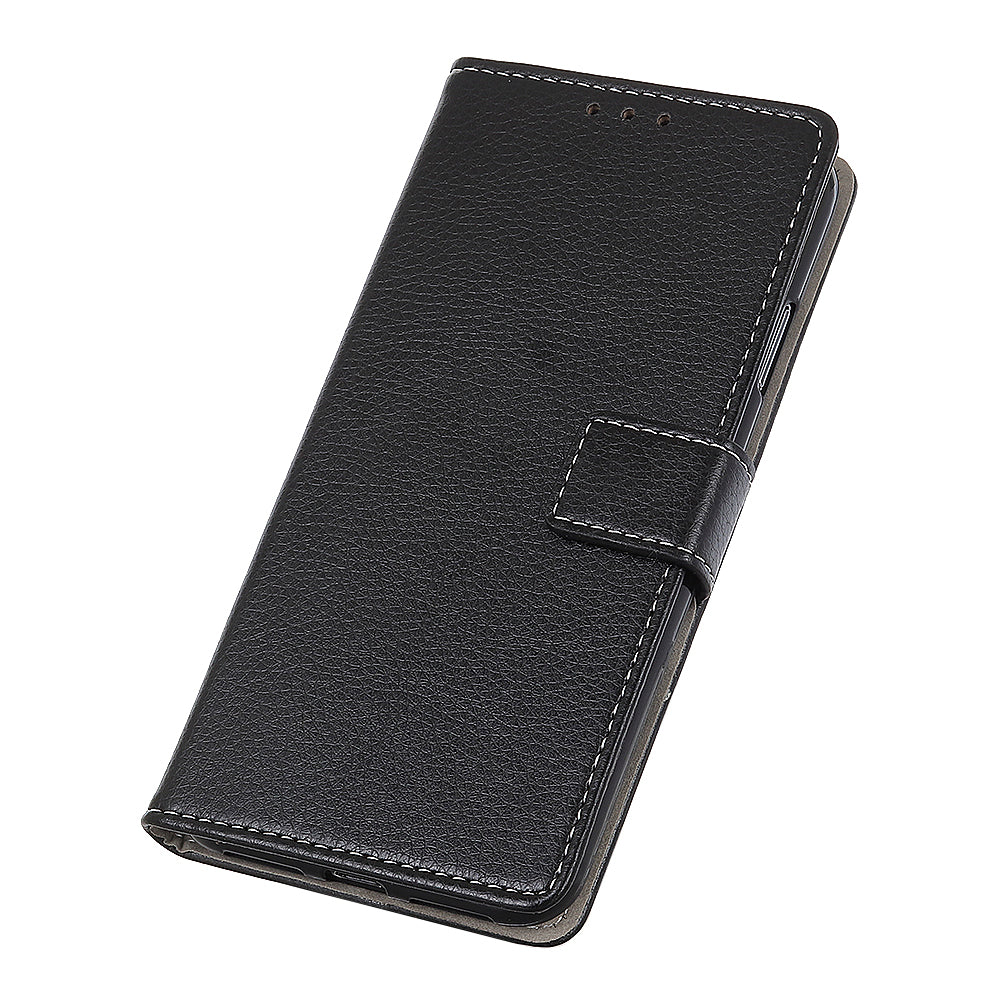 Litchi Skin Leather Cell Phone Case for OnePlus Nord