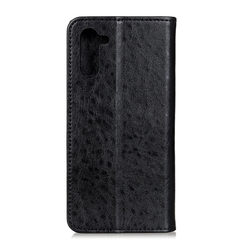 Auto-absorbed Crazy Horse Texture Leather Cover for OnePlus Nord