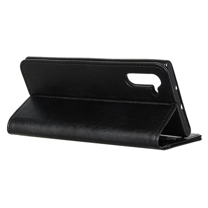 Auto-absorbed Crazy Horse Texture Leather Cover for OnePlus Nord