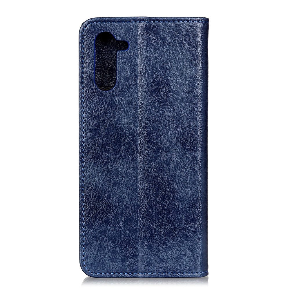 Auto-absorbed Crazy Horse Texture Leather Cover for OnePlus Nord