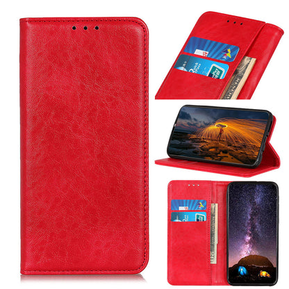 Auto-absorbed Crazy Horse Texture Leather Cover for OnePlus Nord