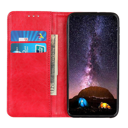 Auto-absorbed Crazy Horse Texture Leather Cover for OnePlus Nord