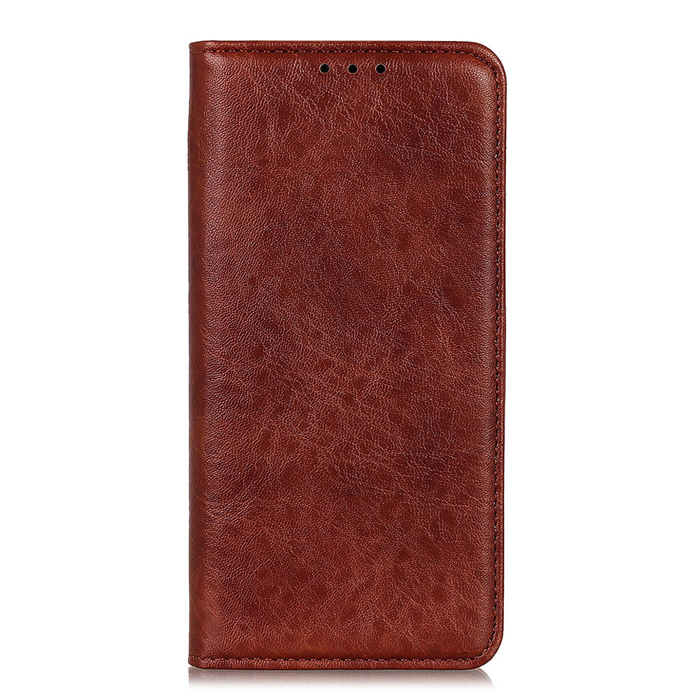 Auto-absorbed Crazy Horse Texture Leather Cover for OnePlus Nord