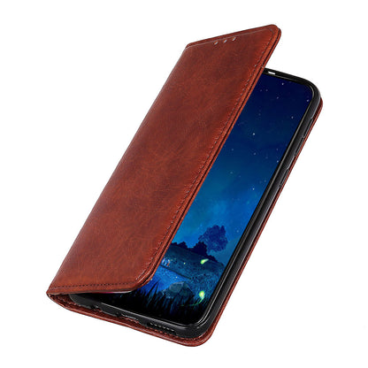 Auto-absorbed Crazy Horse Texture Leather Cover for OnePlus Nord