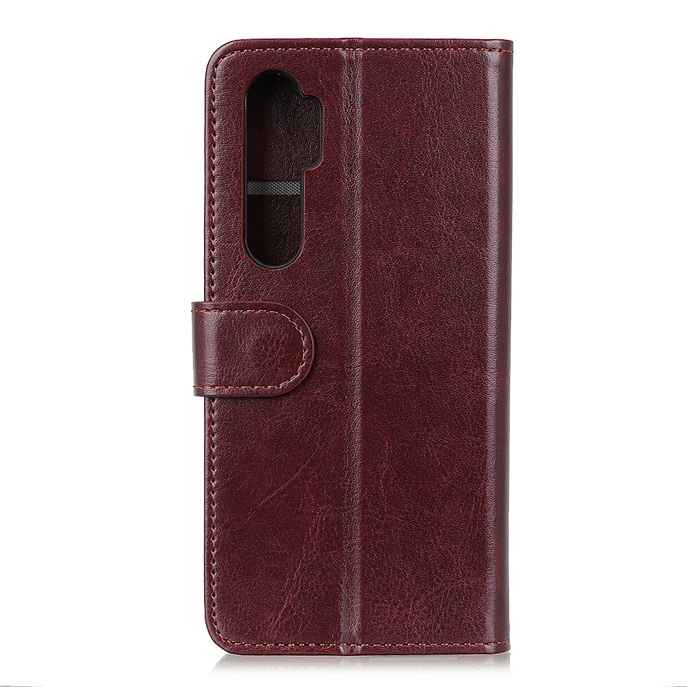 Crazy Horse Texture Leather Wallet Phone Shell for OnePlus Nord