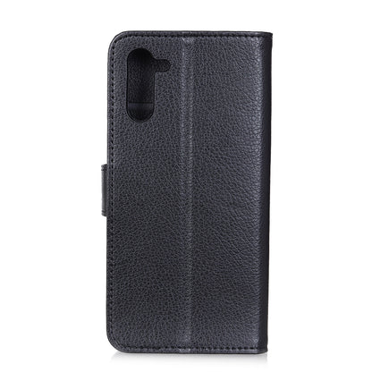 Litchi Surface Leather Mobile Phone Case for OnePlus Nord