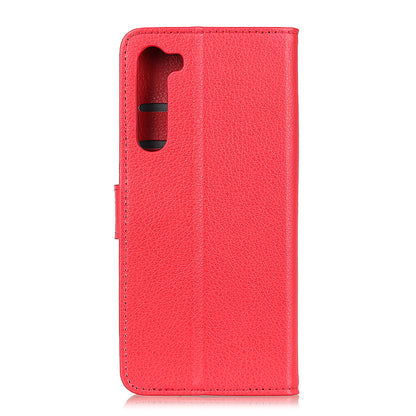 Litchi Surface Leather Mobile Phone Case for OnePlus Nord