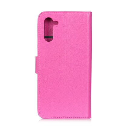 Litchi Surface Leather Mobile Phone Case for OnePlus Nord