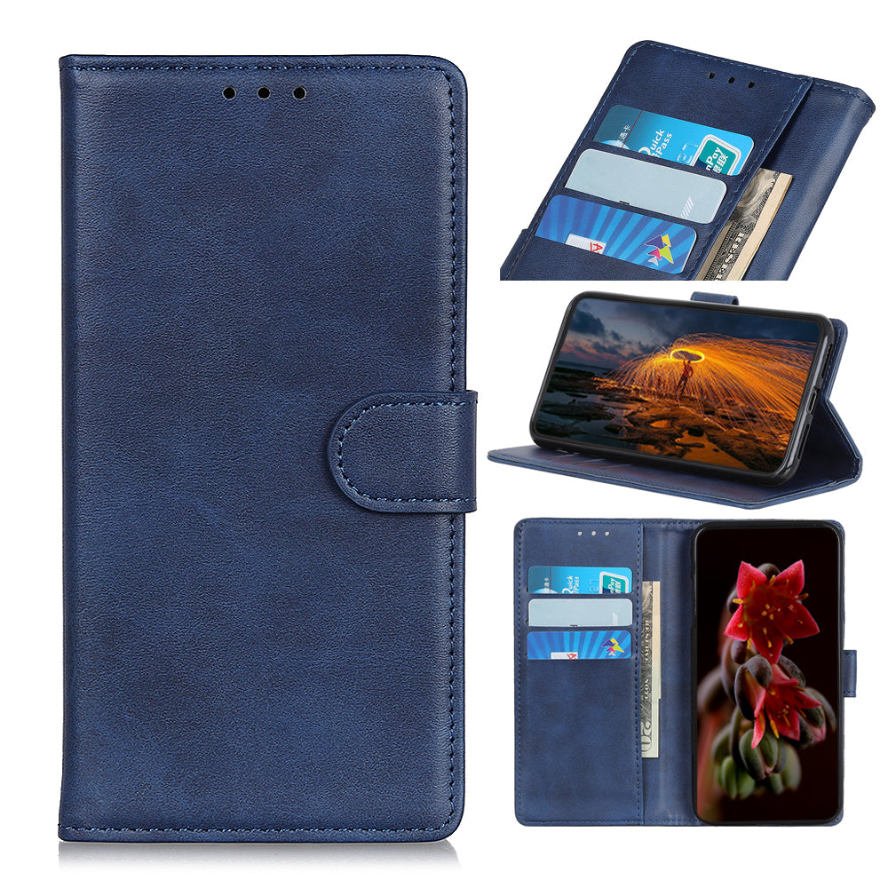 PU Leather Magnetic Wallet Stand Cell Phone Protective Shell for OnePlus Nord