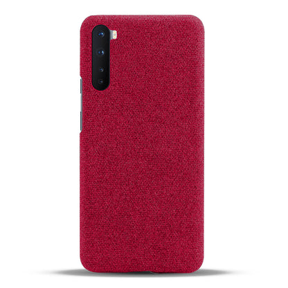 Cloth Texture Hard PC Case for OnePlus Nord