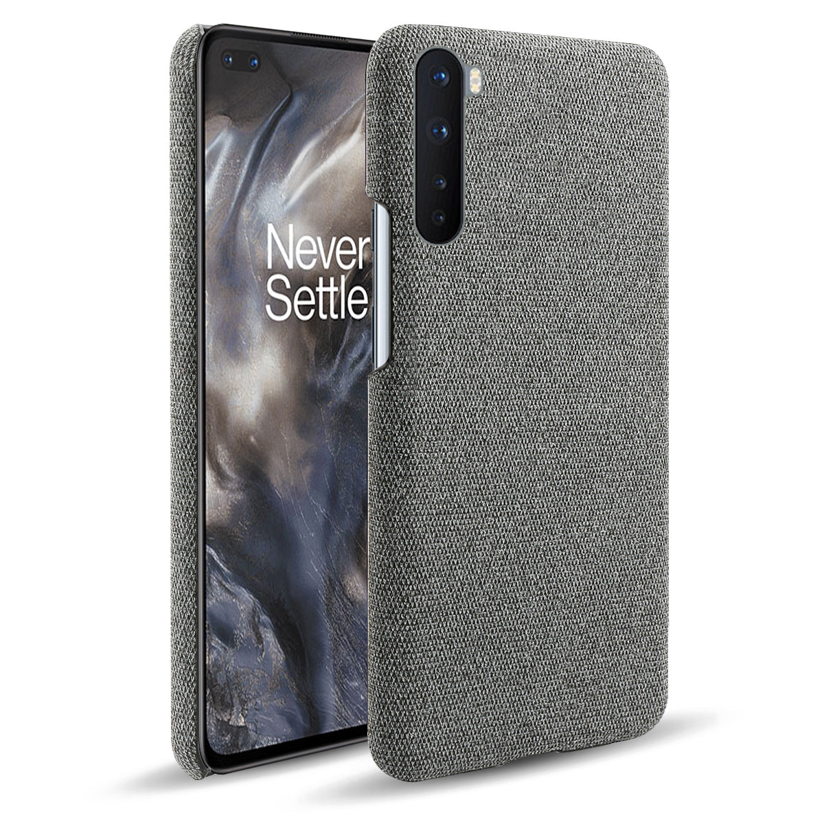 Cloth Texture Hard PC Case for OnePlus Nord