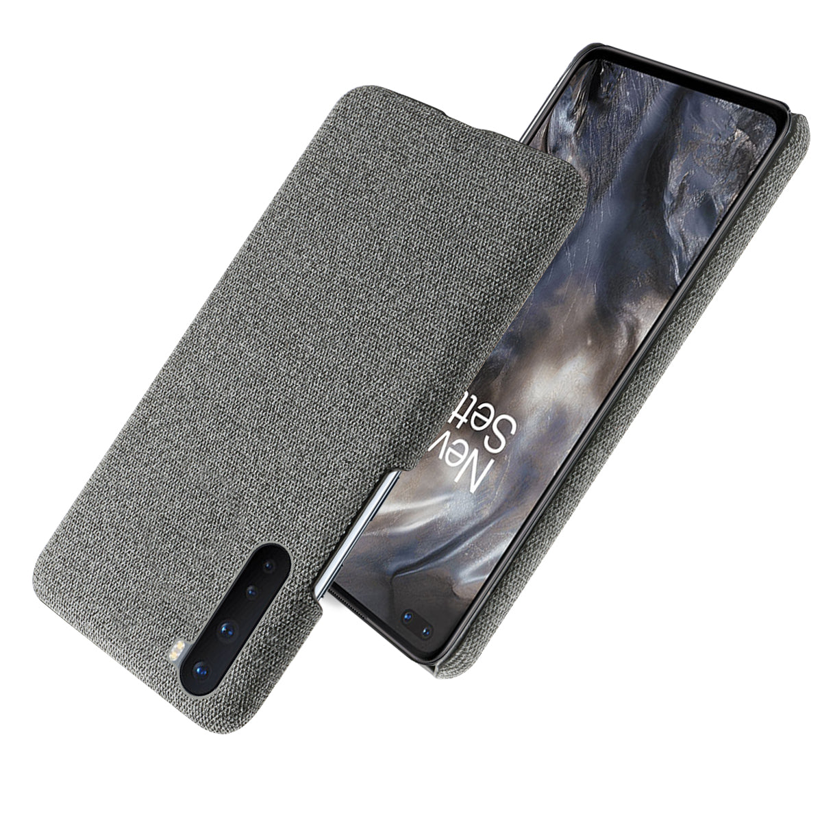 Cloth Texture Hard PC Case for OnePlus Nord