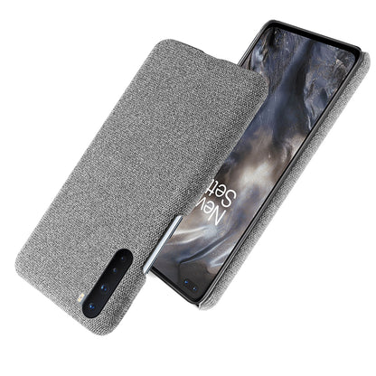 Cloth Texture Hard PC Case for OnePlus Nord