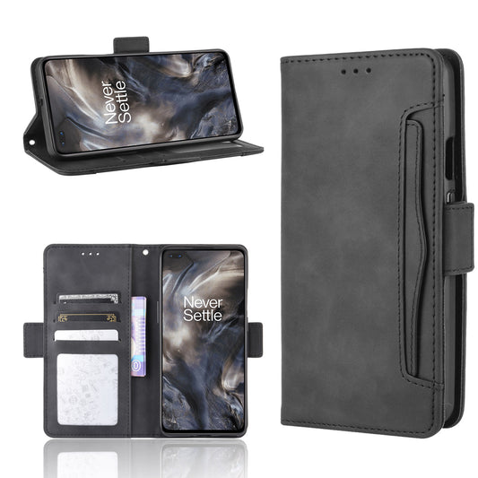 Multiple Card Slots Wallet Stand Leather Cover for OnePlus Nord