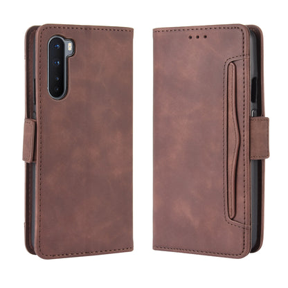 Multiple Card Slots Wallet Stand Leather Cover for OnePlus Nord