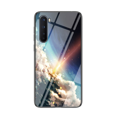 Starry Sky Tempered Glass + PC + TPU Hybrid Cover for OnePlus Nord