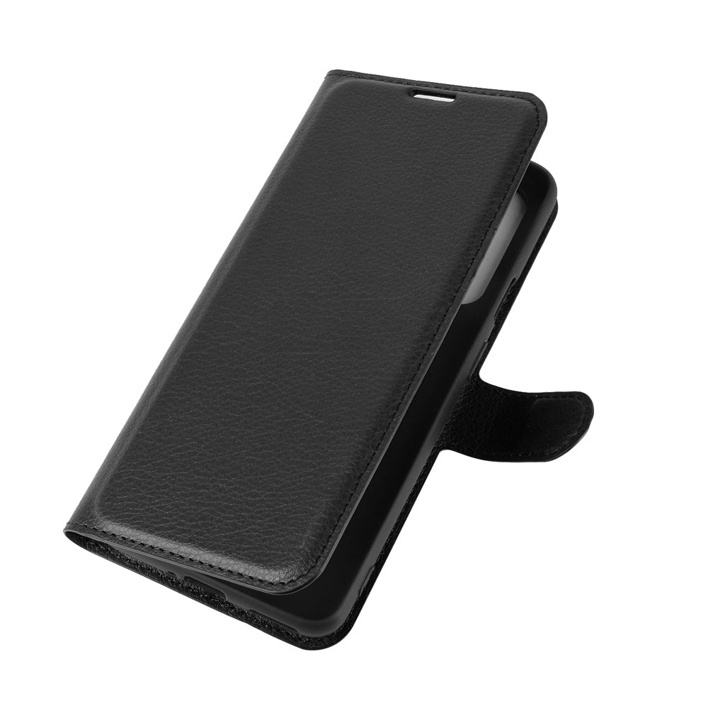 Litchi Texture Wallet Leather Mobile Phone Cover for OnePlus Nord Adjustable Foldable Stand