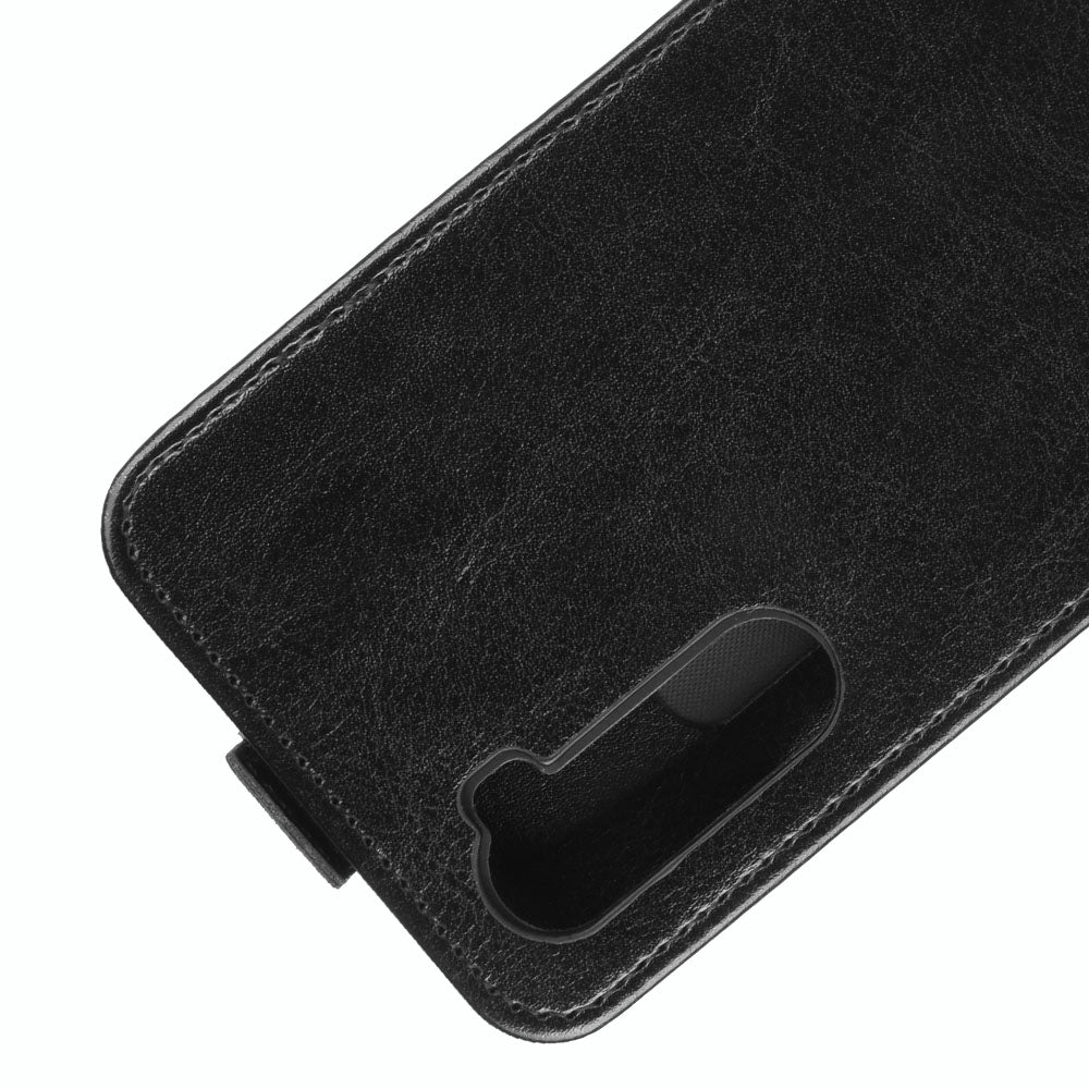 Crazy Horse Skin Vertical Flip Cover Leather Phone Case for OnePlus Nord