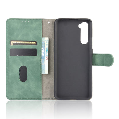 Skin-touch Wallet Stand Leather Flip Shell for OnePlus Nord