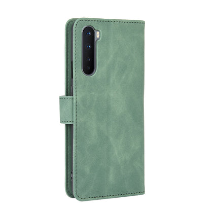 Skin-touch Wallet Stand Leather Flip Shell for OnePlus Nord