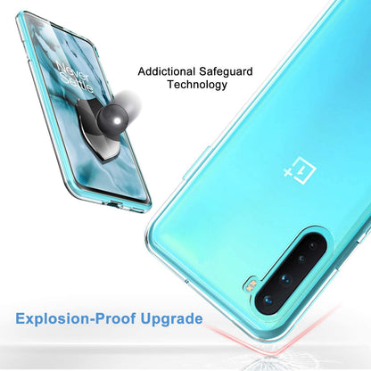 TPU Cover Phone Case for OnePlus Nord + Tempered Glass Screen Protector